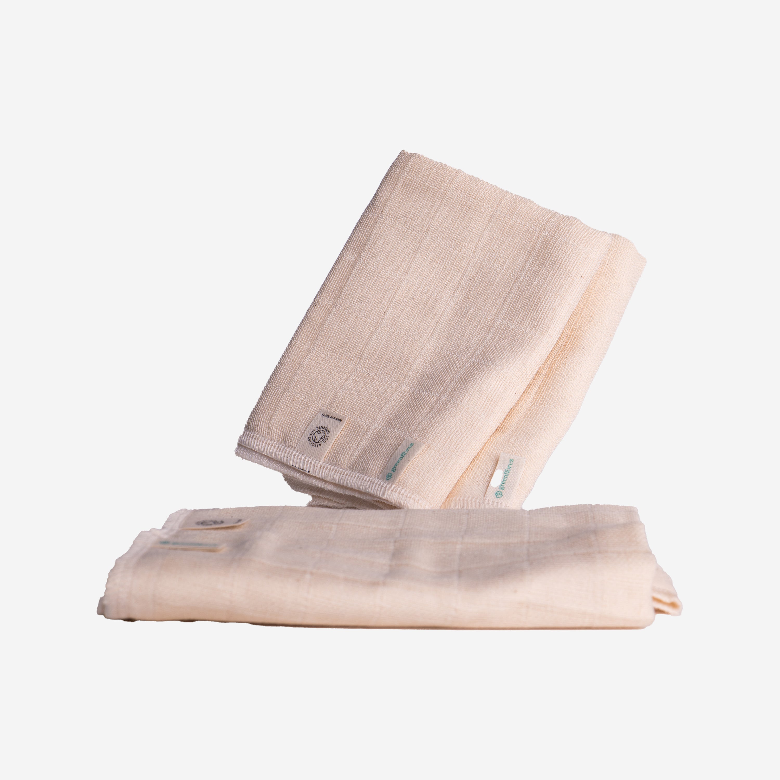 Organic Muslin Face Cloth Trio